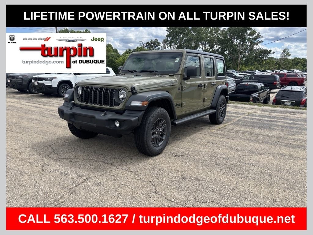 2026 Jeep Wrangler Sport in 41 — front three-quarter view