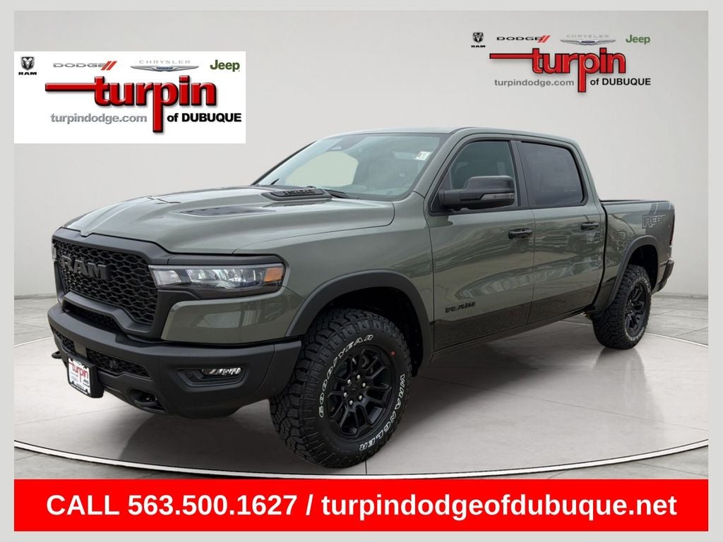 2026 RAM 1500 Rebel in Canyon Lake — front three-quarter view