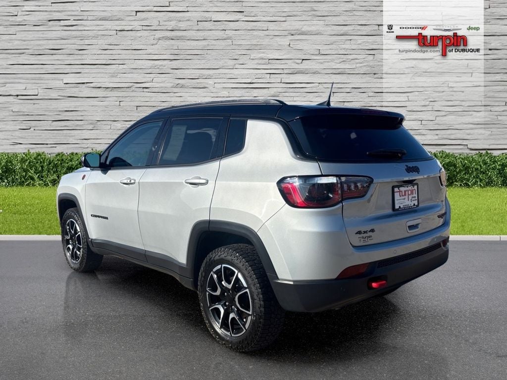 2024 Jeep Compass — rear three-quarter view